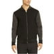 thumbnail image 2 of Kenneth Cole Chaqueta bomber de punto con bloques de colores para hombre, negro, XXL Kenneth Cole Chaqueta de bombardero, 2 of 2