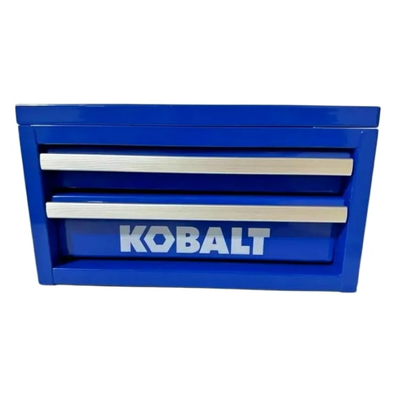 Kobalt Mini 2-Drawer Blue Steel Tool Box