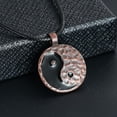 thumbnail image 5 of Yin Yang Pendant Necklace Chinese Taoist Amulet Metal Charm Decorative Spiritual Jewelry Accessory for Men Women Unisex, 5 of 6