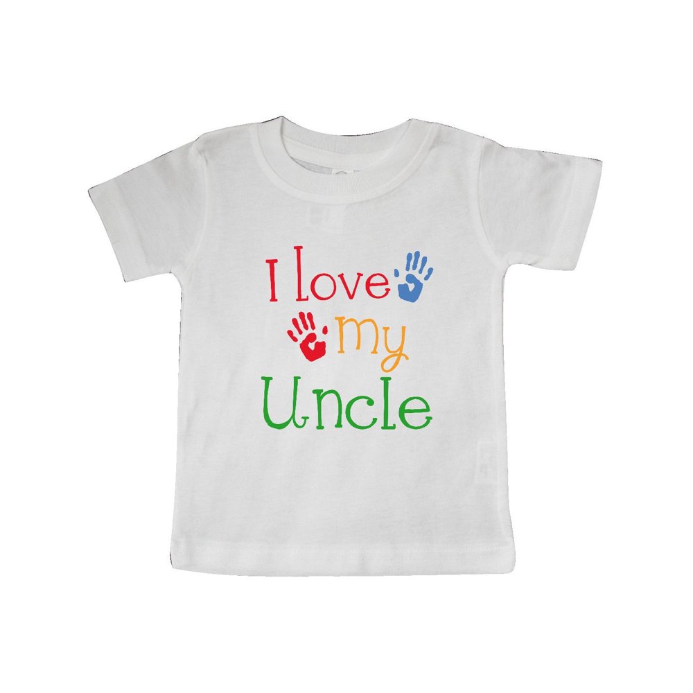 INKtastic I Love My Uncle childs Baby TShirt
