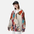 thumbnail image 3 of Lsque Colorful Dachshund Art UPF 50+ Lightweight Sun Protection Men's Women's Long Sleeve Shirt, Hoodie Performance -XX-Large, 3 of 9