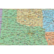 Swiftmaps United States Decorator Wall Map, 48x70