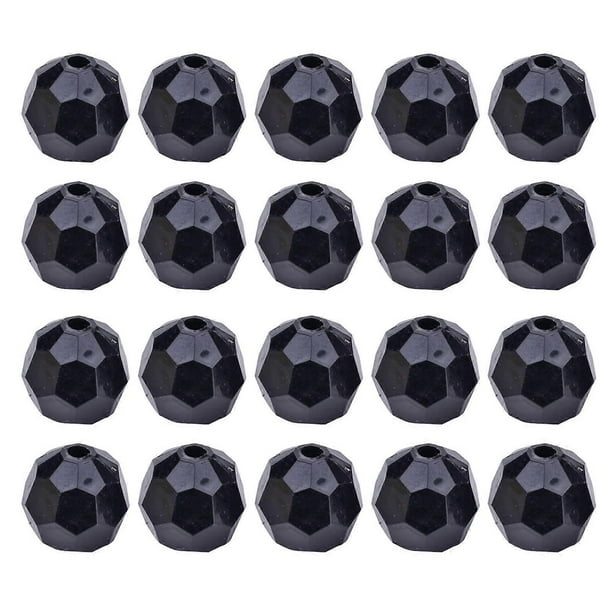 1088Pcs Acrylic Colorful Beads for Bracelets Necklaces Making Elegant Handmade Accessories Jewelry Making Components White