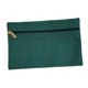 thumbnail image 2 of Bolsillo lateral cosido para guardar la cartera, diseño con cremallera, material de lona adecuado para verde oscuro, 2 of 8