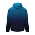 thumbnail image 4 of Blczomt Mens Sweatshirts Winter Graphic Pullover Sweatshirt Long Sleeve Hooded Casual Blue Clothes, 4 of 5