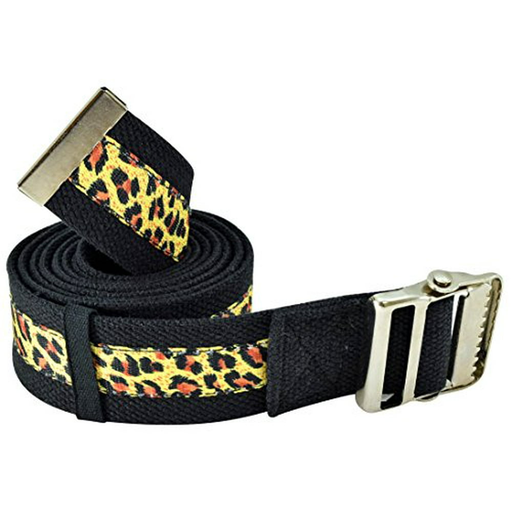 Transfer & Walking Gait Belt with Metal Buckle and Belt Loop Holder for