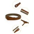 thumbnail image 2 of INSPIRE CHIC Women's Adjustable Belts Leather Skinny Waistband No Buckle For Dress Brown 43"(Max), 2 of 5