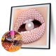 thumbnail image 2 of Cuadros Decorativos 5D bricolaje completo taladro redondo diamante pintura perla labios pedrería mosaico Kit Sywqhk Nuevos Originales, 2 of 9
