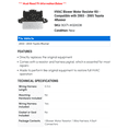 thumbnail image 2 of HVAC Blower Motor Resistor Kit - Compatible with 2003 - 2005 Toyota 4Runner - Dorman, 2 of 2