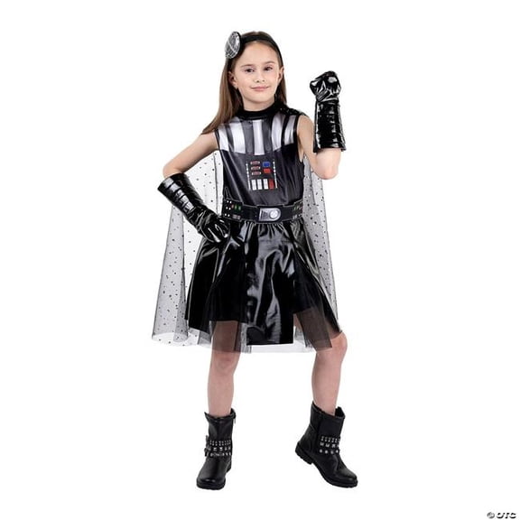 Kids Star Wars: A New Hope Darth Vader Dress Costume - Small 4-7