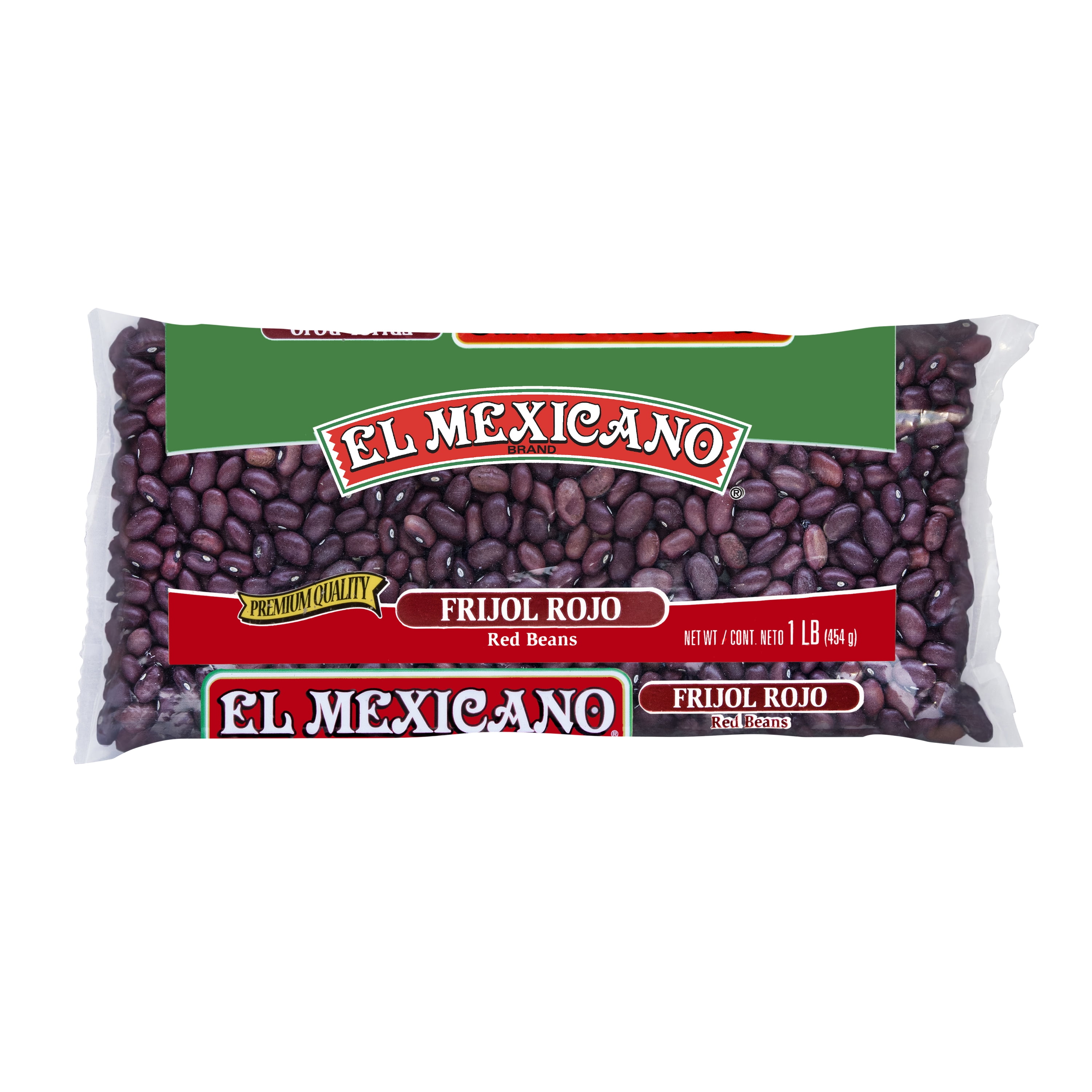 (2 pack) El Mexicano Red Beans, 1 lb Bag