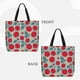 thumbnail image 2 of Fotbe Tomato Bolsa Tote con Estampado para Mujer, Bolsos con Cremallera, Bolsa de Hombro Casual de Gran Capacidad con Bolsillos Internos, 2 of 7