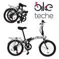 thumbnail image 4 of Bicicleta Plegable Vintage Rodada 20 Cambios Shimano 7 Vel BIKE TECHE  BPCBLK01, 4 of 6