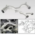 thumbnail image 3 of Upgraded Metal Coolant Crossover Pipe Kit for Enhanced Durability for Jaguar & Land Rover 3.0L V6 & 5.0L V8 Engines, 3 of 5