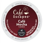 Caf Escapes Mocha Medium Roast, Keurig Coffee Pods, 48 Ct
