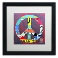 thumbnail image 2 of Trademark Fine Art ''Peace'' by Design Turnpike 16" x 16" White Matted Black Frame (ALI1260-B1616MF), 2 of 8