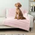 thumbnail image 6 of PetAmi Cooling Mat for Dog, Premium Pet Cooling Blanket for Crate Kennel, Indoor Cat Cool Sleeping Pad, Q-MAX Cold Sofa Couch Cover for Summer (Pink, Medium (29x40)), 6 of 8
