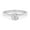 10K White Gold, variant on 2.00 Carat (ctw) Solitaire Engagement Rings For Women, Round Lab Created Moissanite Promise Ring For Her In 14k Rose Gold Over Sterling Silver | VVS1 Quality (2 ctw) Ring Size-10