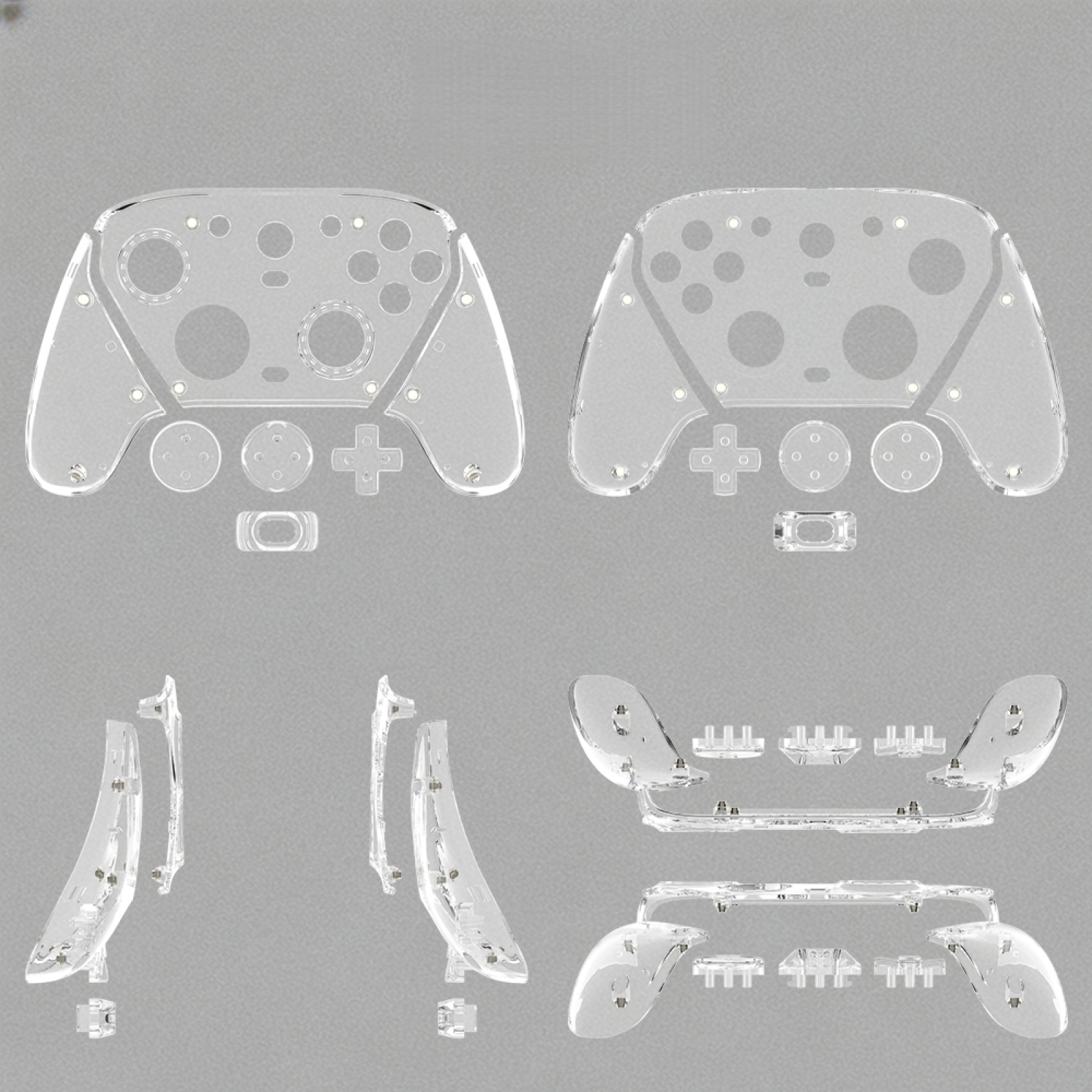 Carcasa Protectora para GameSir G7 Pro, Cubierta de Repuesto para Consola Gaming PC Skin Carcasa para Controlador Portátil (Solo Carcasa) (Se vende sin garantía del fabricante) 5