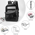 thumbnail image 3 of Family Wednesday Backpacks Basic Shoulder Daypack Bookbag Satchel Knapsack Rucksack, 3 of 3