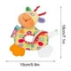 thumbnail image 3 of Set de sonajeros musicales para bebé | 6 sonajeros de animales con mordedor | Juguetes educativos para el desarrollo infantil temprano, estimulación sensorial y coordinación ojo-mano | Regalo para, 3 of 4