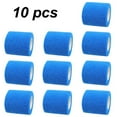 thumbnail image 2 of DFDIEJZ Colorful  Durable  and Flexible Pack of 10 Self Adhesive Elastic Bandage Wrap Tape - Provides Warmth  Comfort  and Protection - Knee  Finger  Ankle  and Palm Support - Ideal Elast, 2 of 7