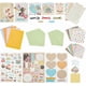 thumbnail image 1 of Kit para hacer tarjetas de papel: 16 tarjetas de felicitación en blanco con sobres. Tarjetas coloridas para cumpleaños, bodas, profesores, padres y regalos de Navidad. Color marrón claro., 1 of 9