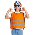 thumbnail image 2 of A-SAFETY kids High Vis Reflective construction Safety vest, 2 of 6