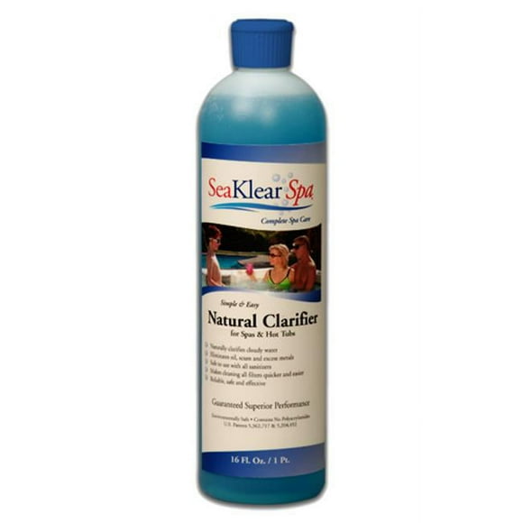 Halosource SKS-B-P SeaKlear Natural Spa Clarifier Pulls- 1 Pint