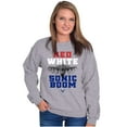 thumbnail image 4 of US Air Force Patriotic Sonic Boom Sweatshirt for Men or Women Brisco Brands S, 4 of 6