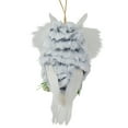 thumbnail image 5 of Northlight 6" White Owl with Pinecones and Berries Christmas Ornament, 5 of 5
