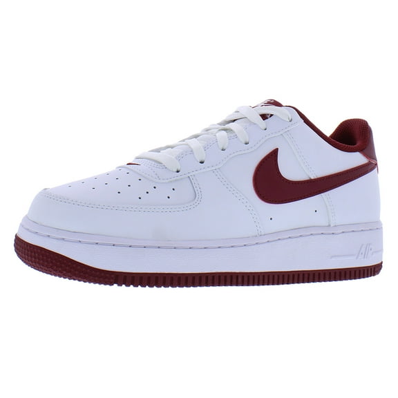 Nike Air Force 1 Gs Girls Shoes Size 3.5, Color: White/Team Red