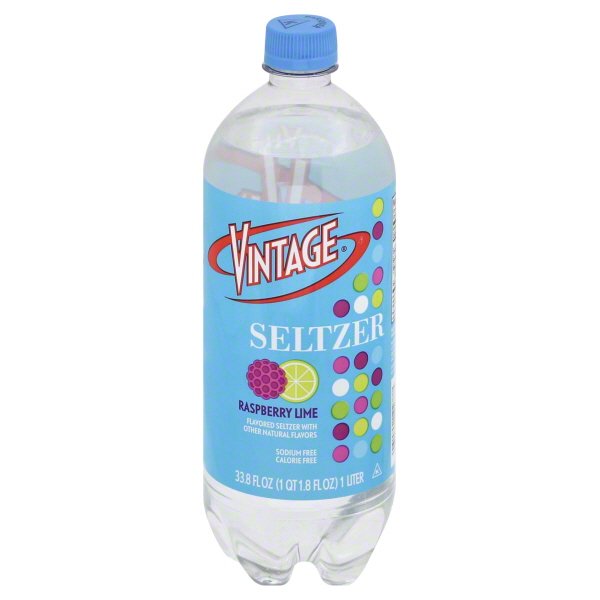 Vintage Seltzer Raspberry Lime