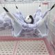 thumbnail image 5 of Hamaca de jaula para mascotas pequeñas, cama de hamaca planeadora de doble capa, hamaca colgante de jaula de forro polar cálido, cama oscilante para mascotas para ardilla, hámster, rata, jug, 5 of 5