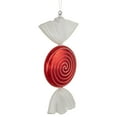 thumbnail image 4 of Northlight Swirl Peppermint Candy Shatterproof Commercial Christmas Ornament - 18" - Red, 4 of 4