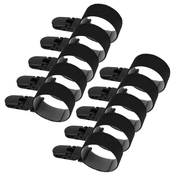 Raindrops 10pcs Windproof Garden Flag Clips Plastic Holders for Small Yard Banner Clamp