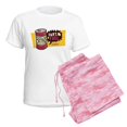thumbnail image 6 of CafePress - Beans Fart Fuel Pajamas - Women's Short Sleeve Print T-Shirt and Pants Light Cotton Pajama Set, 6 of 7