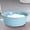 Blue, variant on JUSEO Thickened Square Wash Basin – Large Plastic Household Laundry Basin, Pink Bathroom Decor