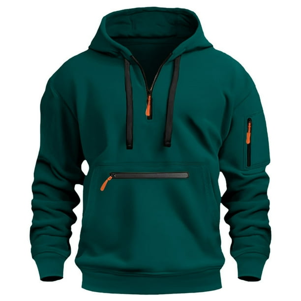 WILLBEST Sudaderas De Hombre Sudadera con Capucha De Manga Larga para Hombre, Diseño Único e Informal para Exteriores, De Manga Larga y Talla Grande, para Otoño e Invierno XXGrande