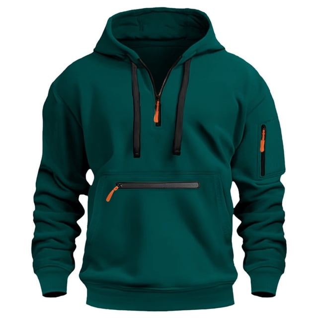 WILLBEST Sudaderas De Hombre Sudadera con Capucha De Manga Larga para Hombre, Diseño Único e Informal para Exteriores, De Manga Larga y Talla Grande, para Otoño e Invierno XXGrande