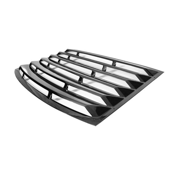 Geelife For 10-15 Camaro For 10-15 Camaro Gloss Black Window Louver Sun Shade Rain Guard