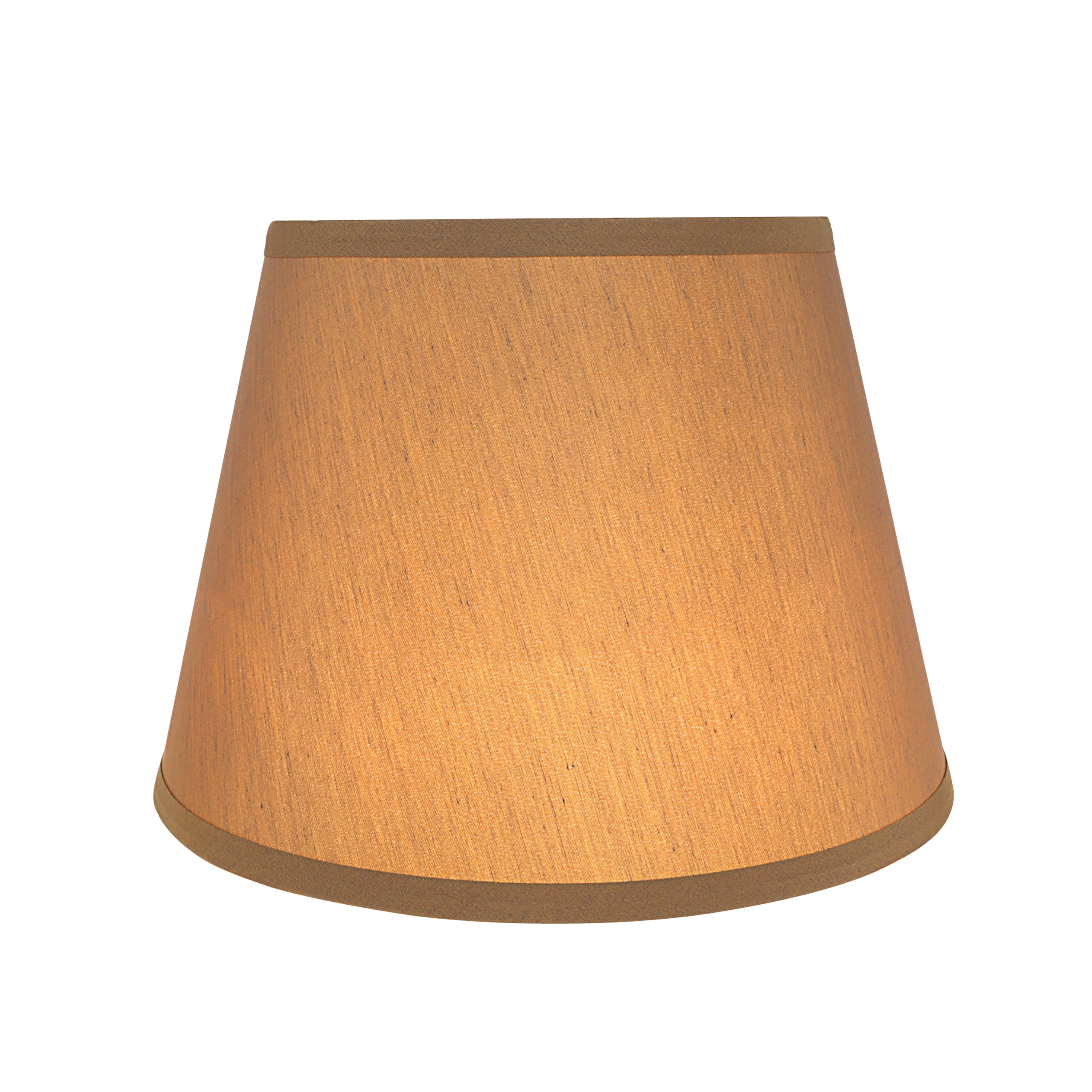 Aspen Creative 58936 Transitional Hardback Empire Shape UNO Construction Lamp Shade in Sand Brown, 12" Wide (8" x 12" x 8-1/2")