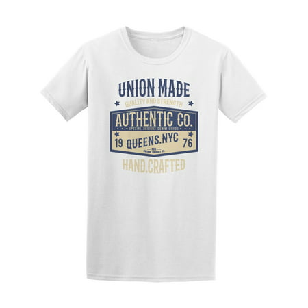 Union Made Authentic Co Nyc Tee Men's -Image by Shutterstock