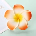 thumbnail image 5 of Side Clamp Hawaiian For Bridal Wedding Party Beach Holiday Wreath Headdress Hair Accessories DIY Egg Blossom Hair Clips Flower Headwear Hairpin Hair Barrette ROSE RED, 5 of 8