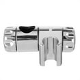 thumbnail image 2 of BUTORY Shower Head Holder Adjustable Hand Shower Rail Head Bracket Holder Bathroom Chrome Slider Handheld Shower Head Bracket Fasteners to Fit 25mm Riser Rail, 2 of 6