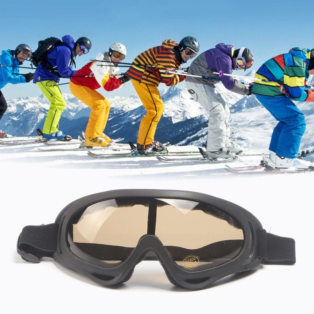 Windproof Anti-fog Tactical Glasses Goggles Polarized Outdoor Glasses UV400 Protection for Off-road Riding Skiing by