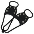 thumbnail image 6 of FUTUREORYY 1 Pair Anti Skid Gripper Spikes Crampons Ice Grips Cleat Spikes for Climbing Aid Compact Design Winter Trails, 6 of 8