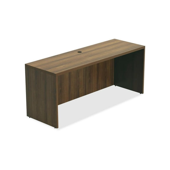 Lorell Top 1-1/2" Credenza 24"x60"x30" Walnut 34311