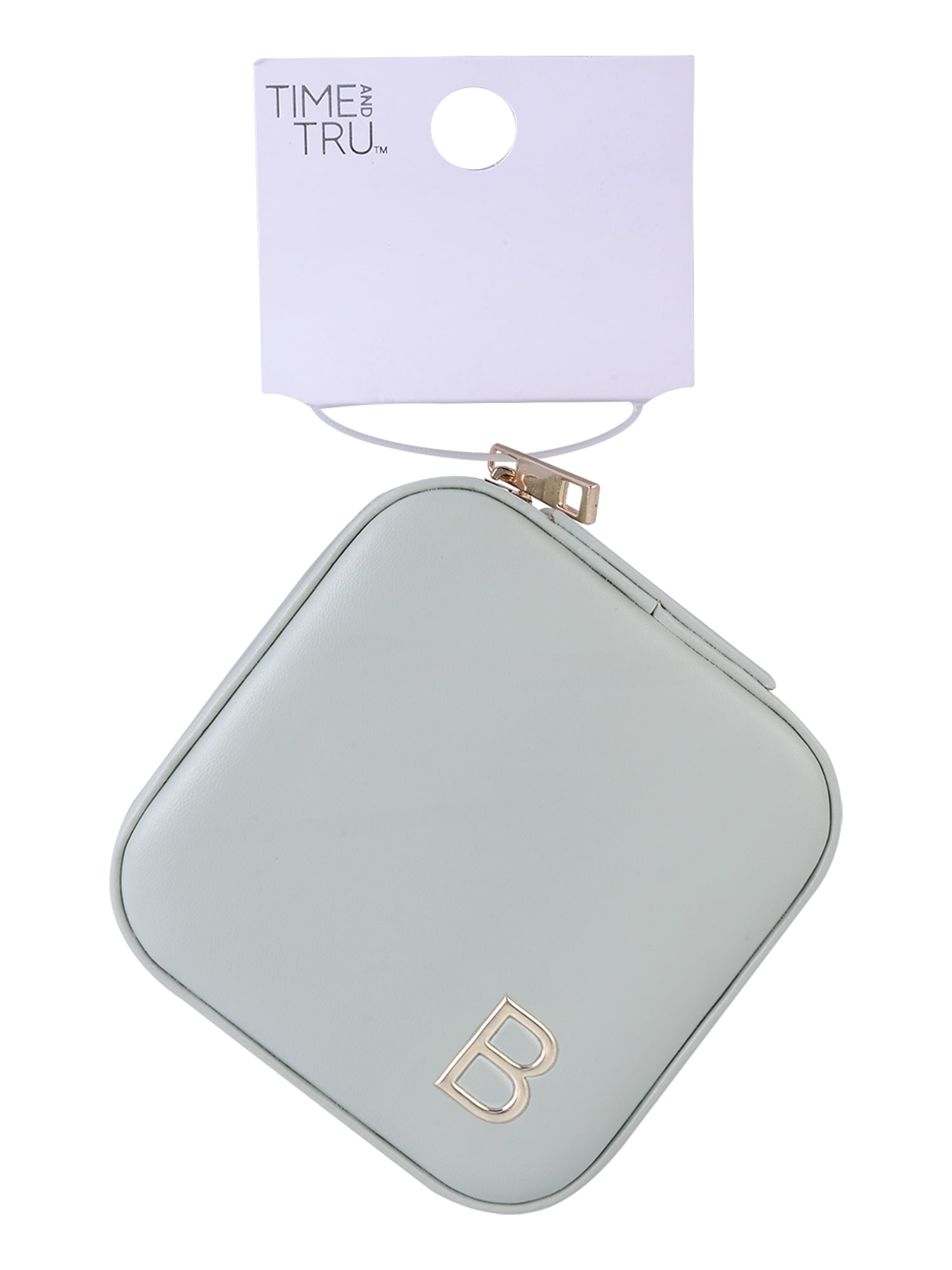 Time and Tru Square Sage Initial "B" Jewelry Organizer