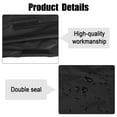 thumbnail image 2 of LUIISIS Waterproof Bicycle Cover,79 x 43 inch Bike Dustproof Cover with Storage Bag,Portable Bicycle Cover Outdoor Waterproof for Outside Anti Dust Rain UV-Protection for Mountain Bike Road Bike, 2 of 7